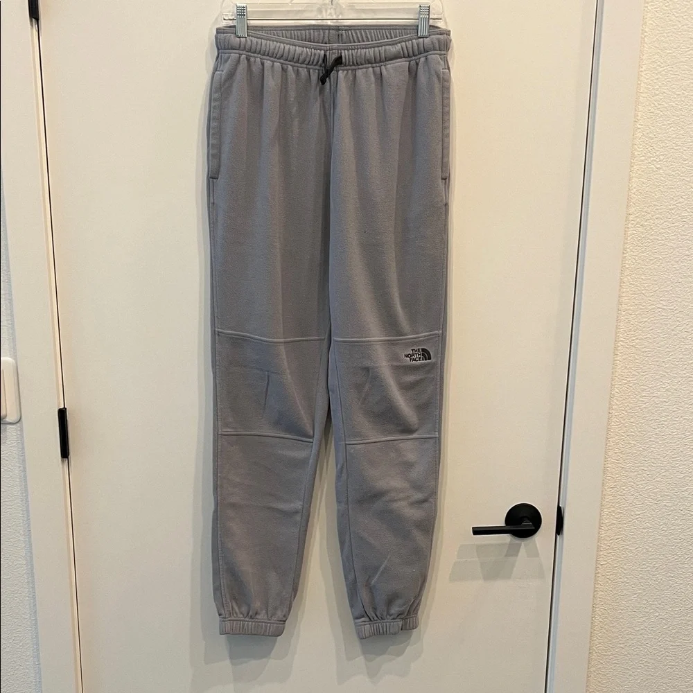The North Face Light Gray Fleece Sweatpants